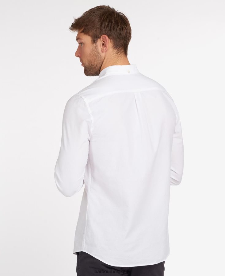 vêtements Barbour chemise oxford 3 ajustée vert Hommes T2L6ZP409