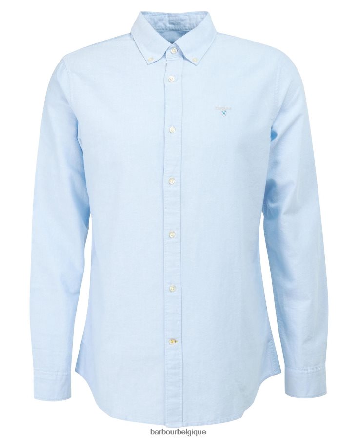 vêtements Barbour chemise oxford sur mesure rose classique Hommes T2L6ZP290