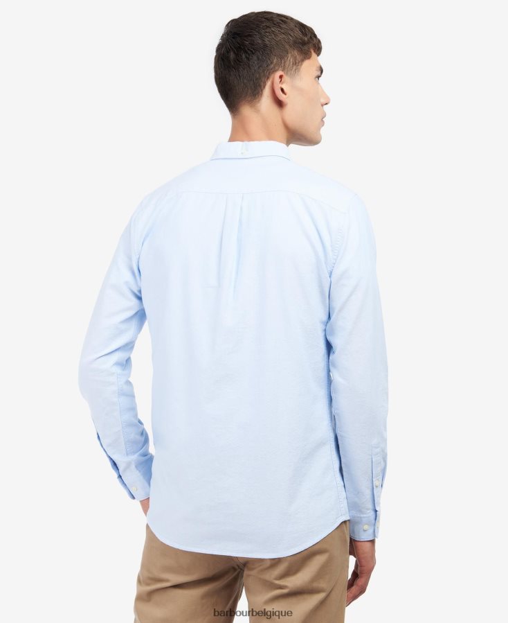 vêtements Barbour chemise oxford sur mesure rose classique Hommes T2L6ZP290