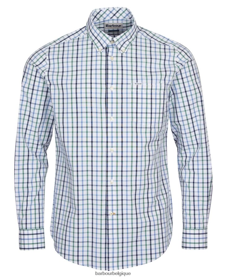 vêtements Barbour chemise sur mesure eldon rouge Hommes T2L6ZP426