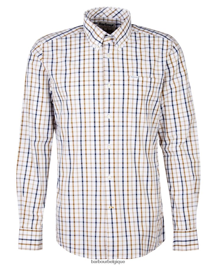 vêtements Barbour chemise sur mesure eldon rouge Hommes T2L6ZP467