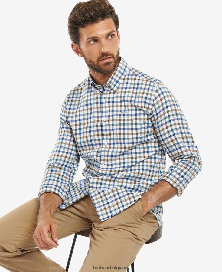 vêtements Barbour chemise sur mesure fawdon pierre Hommes T2L6ZP466