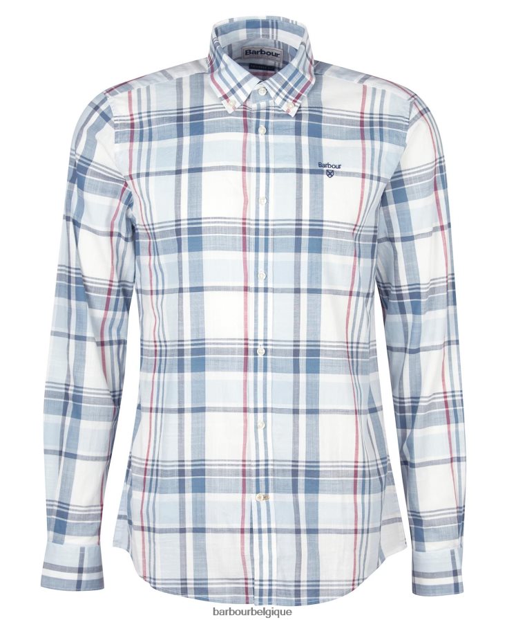 vêtements Barbour chemise sur mesure kidd olive Hommes T2L6ZP411