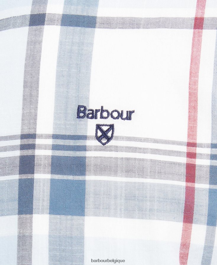 vêtements Barbour chemise sur mesure kidd olive Hommes T2L6ZP411