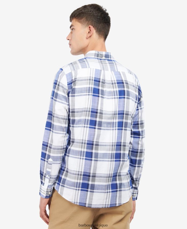 vêtements Barbour chemise sur mesure kidd olive Hommes T2L6ZP457