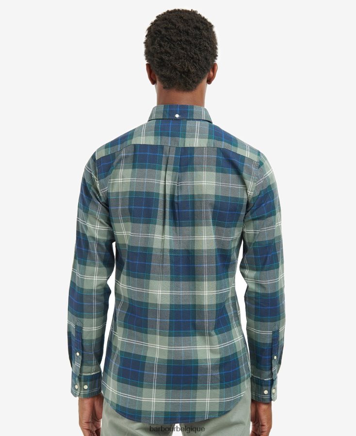 vêtements Barbour chemise sur mesure lewis tartan sable amble Hommes T2L6ZP417