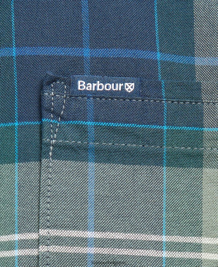 vêtements Barbour chemise sur mesure lewis tartan sable amble Hommes T2L6ZP417