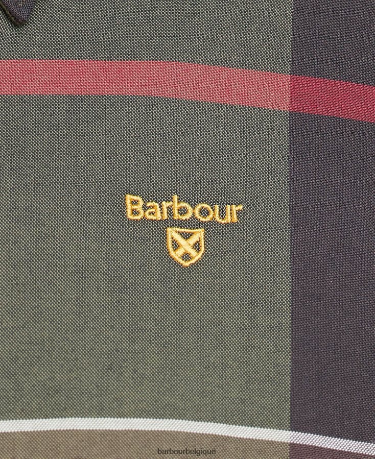 vêtements Barbour chemise sur mesure sutherland tartan classique Hommes T2L6ZP303