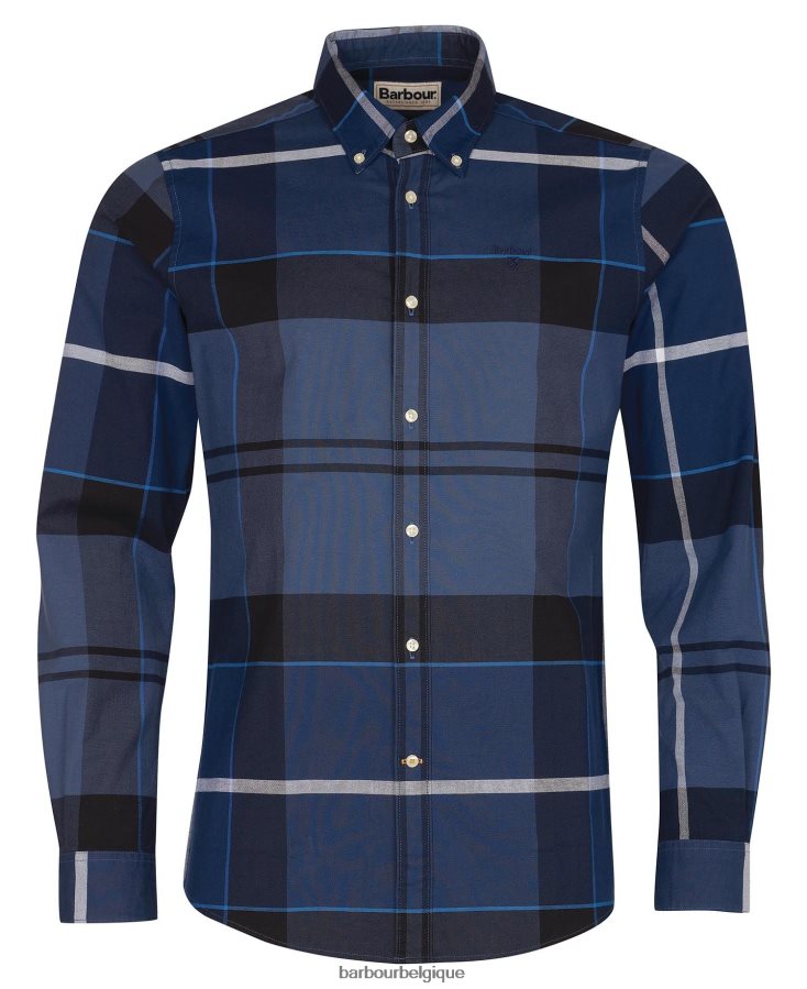 vêtements Barbour chemise sur mesure sutherland tartan classique Hommes T2L6ZP374