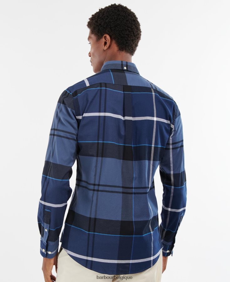 vêtements Barbour chemise sur mesure sutherland tartan classique Hommes T2L6ZP374