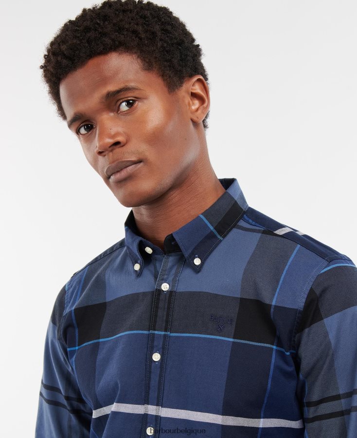 vêtements Barbour chemise sur mesure sutherland tartan classique Hommes T2L6ZP374