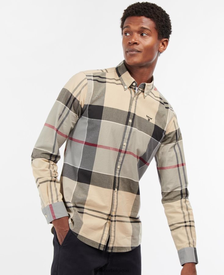 vêtements Barbour chemise sur mesure sutherland tartan classique Hommes T2L6ZP423