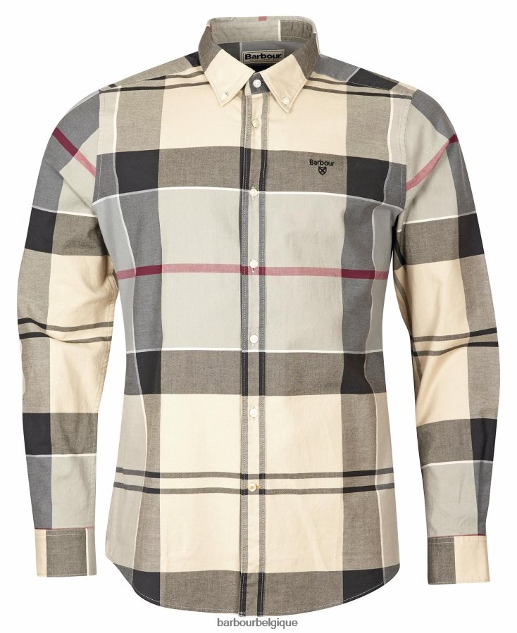 vêtements Barbour chemise sur mesure sutherland tartan classique Hommes T2L6ZP423