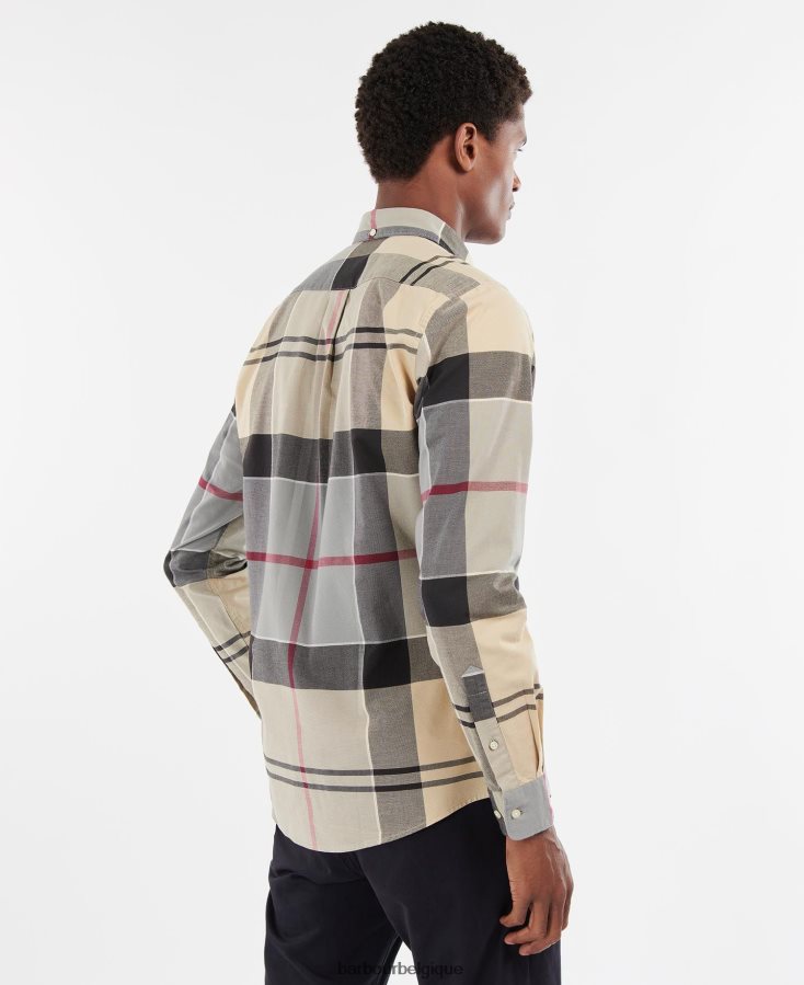 vêtements Barbour chemise sur mesure sutherland tartan classique Hommes T2L6ZP423