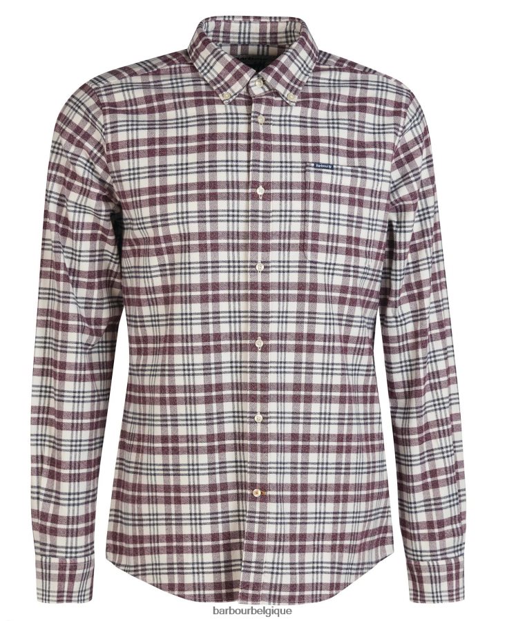 vêtements Barbour chemise sur mesure waldon bleu moyen Hommes T2L6ZP532