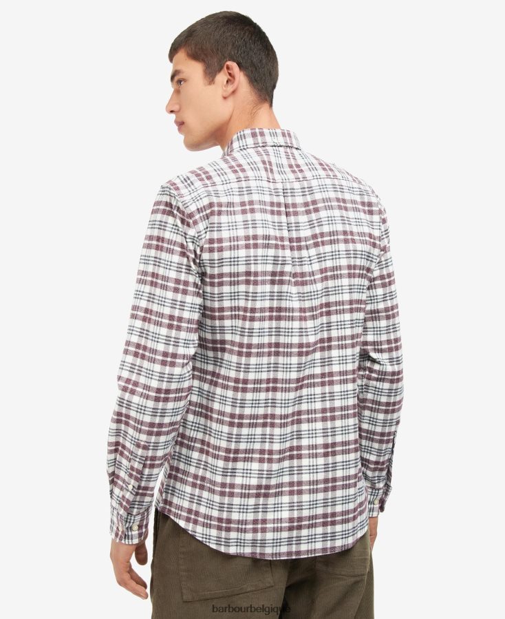 vêtements Barbour chemise sur mesure waldon bleu moyen Hommes T2L6ZP532