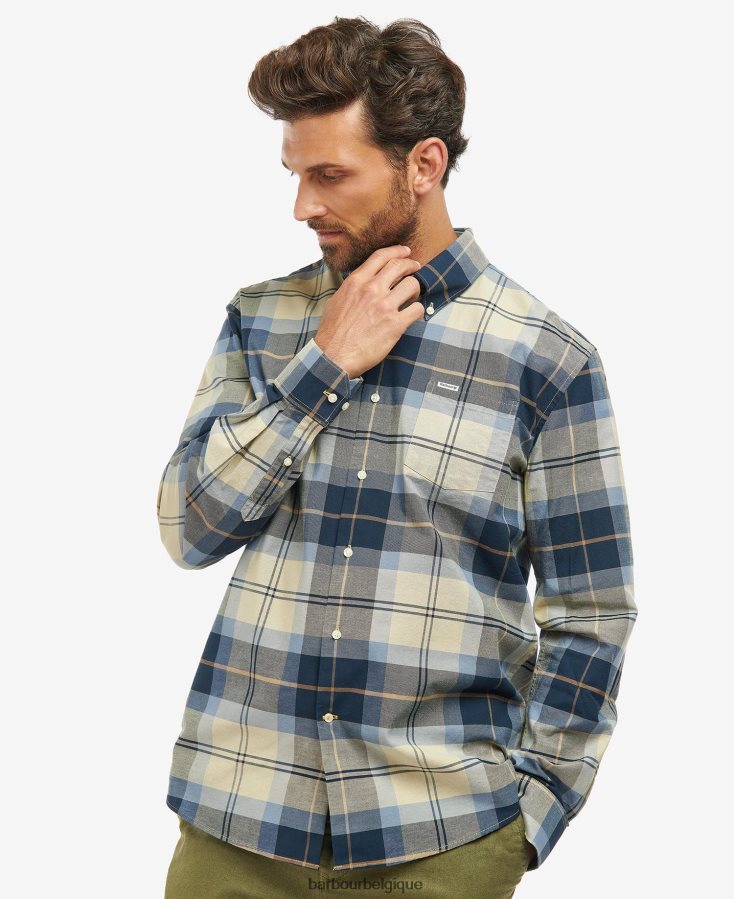 vêtements Barbour chemise tartan regular eden tartan classique Hommes T2L6ZP317