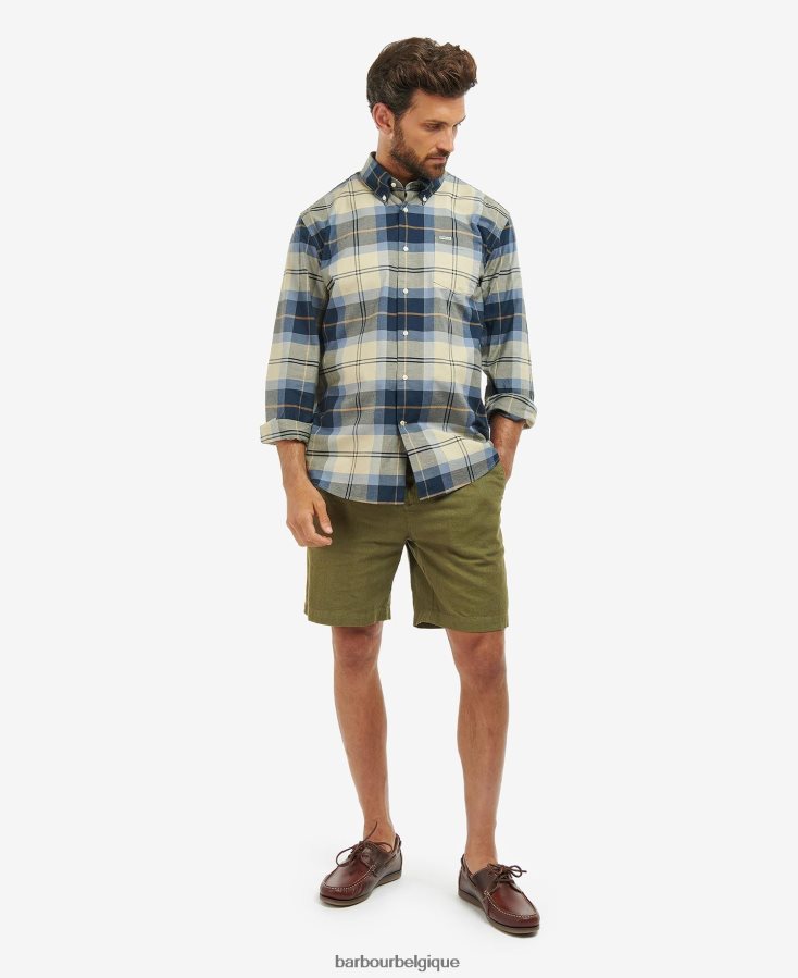 vêtements Barbour chemise tartan regular eden tartan classique Hommes T2L6ZP317