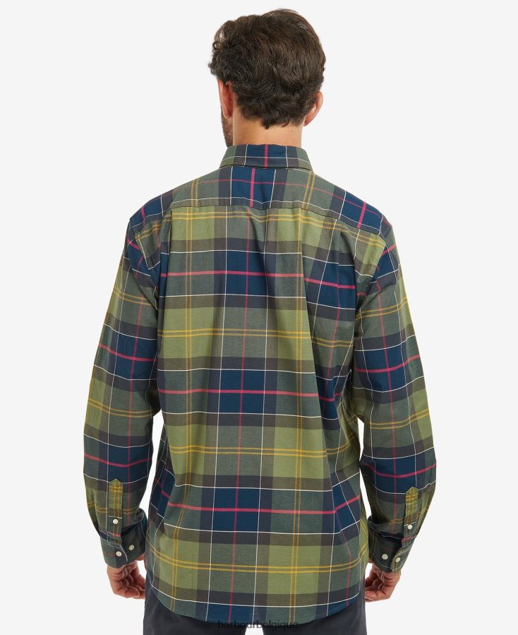 vêtements Barbour chemise tartan regular eden tartan classique Hommes T2L6ZP386