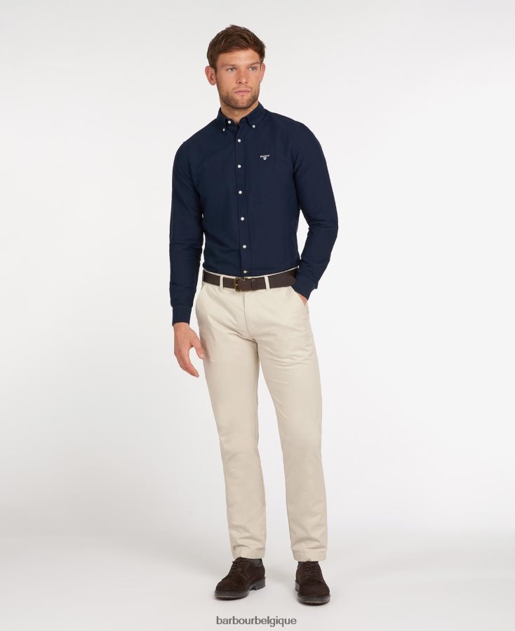 vêtements Barbour oxford 3 sur mesure ciel Hommes T2L6ZP408