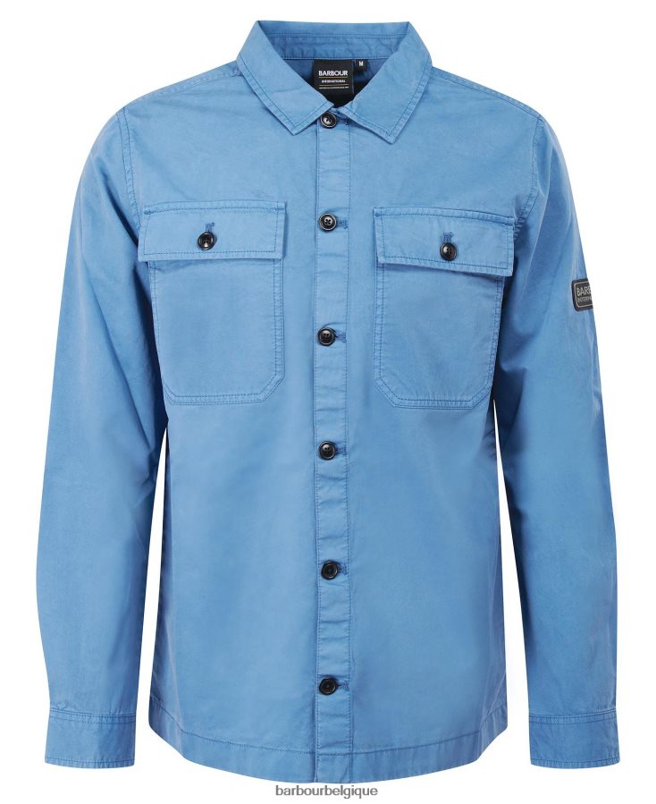 vêtements Barbour surchemise adey horizon bleu Hommes T2L6ZP439