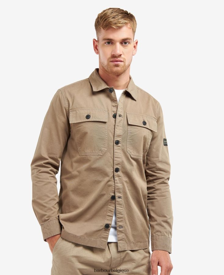 vêtements Barbour surchemise adey noir classique Hommes T2L6ZP533