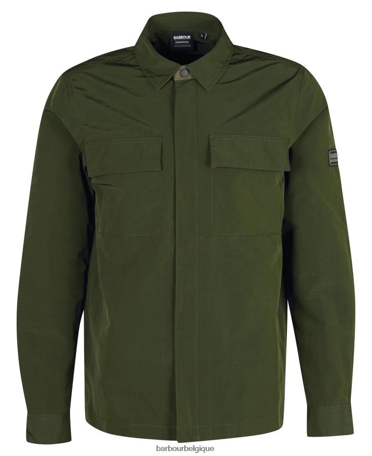 vêtements Barbour surchemise cylindre forêt Hommes T2L6ZP342