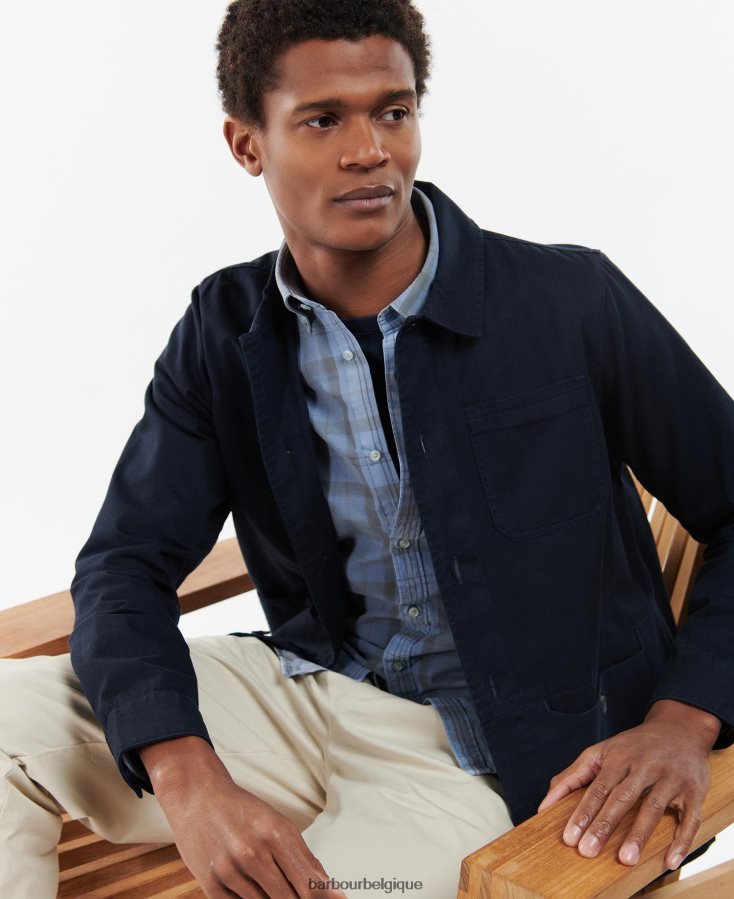 vêtements Barbour surchemise dénée pierre Hommes T2L6ZP490