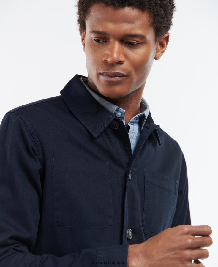 vêtements Barbour surchemise dénée pierre Hommes T2L6ZP490