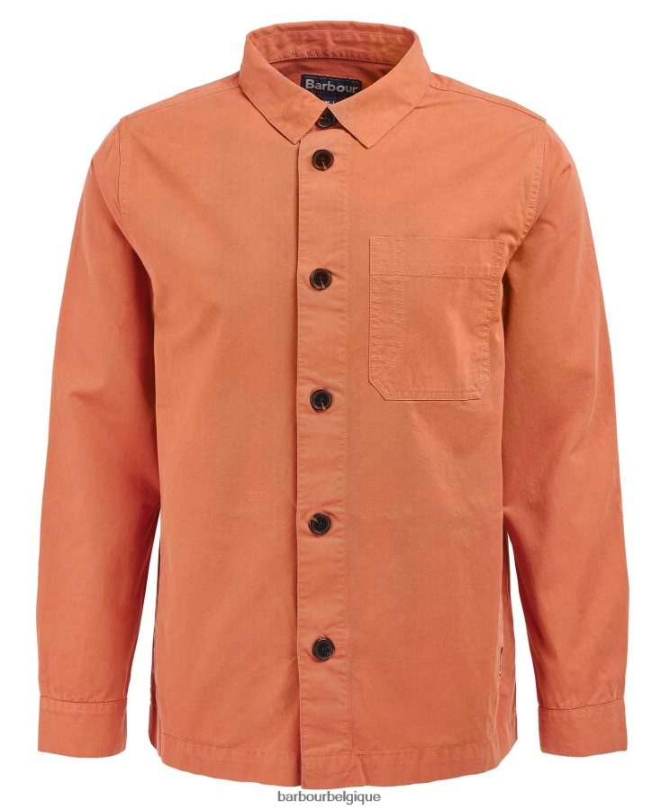 vêtements Barbour surchemise de débardage épice orange Hommes T2L6ZP389