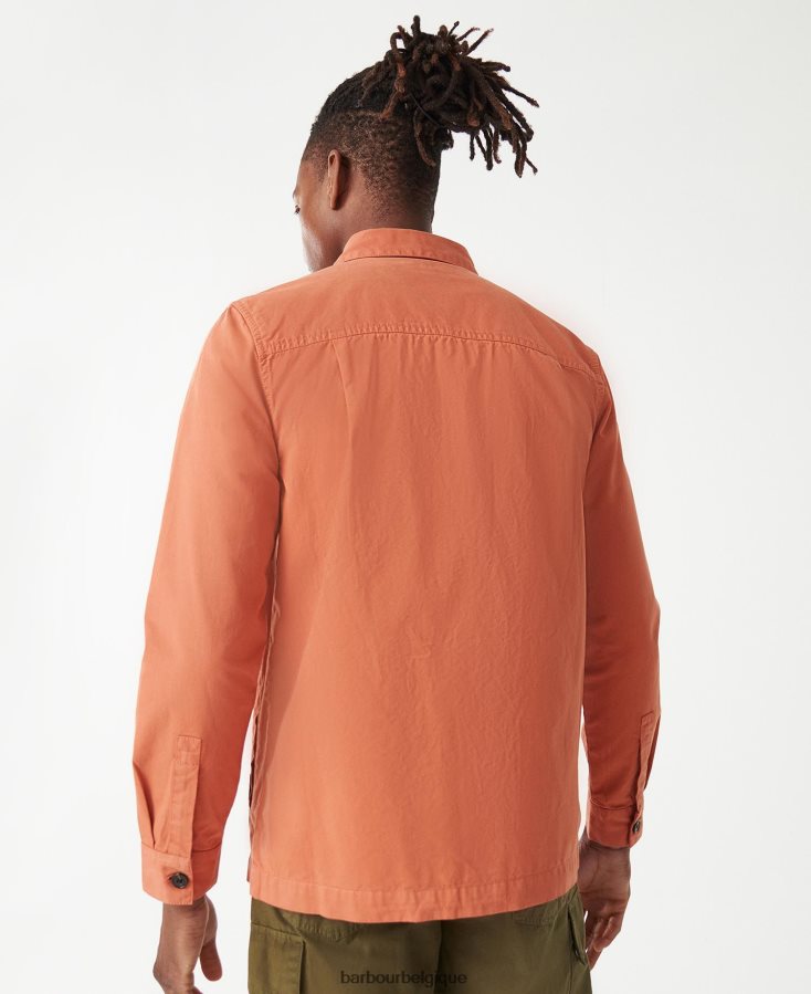 vêtements Barbour surchemise de débardage épice orange Hommes T2L6ZP389
