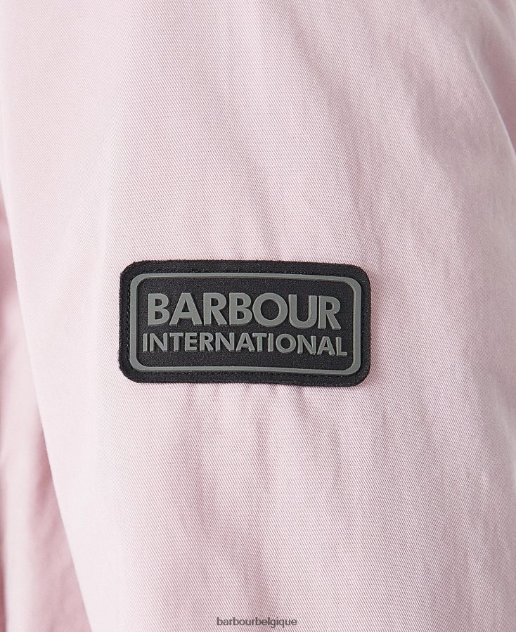 vêtements Barbour surchemise nuage rose crépusculaire Hommes T2L6ZP413