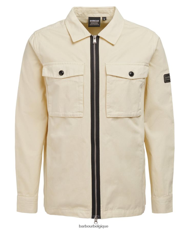 vêtements Barbour surchemise nuage rose crépusculaire Hommes T2L6ZP471