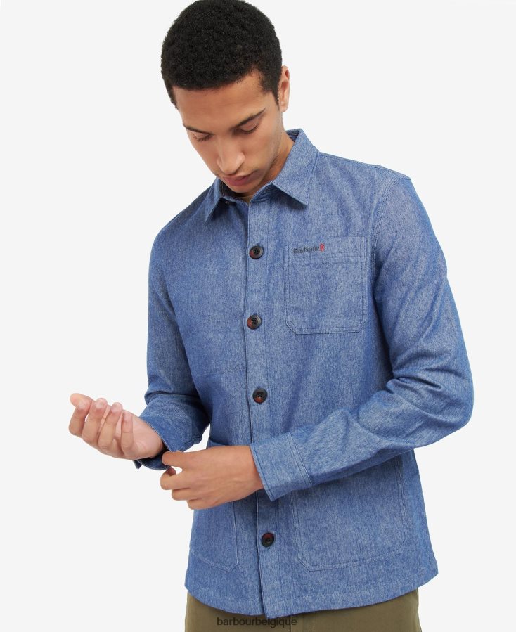 vêtements Barbour surchemise riva tranchée Hommes T2L6ZP508