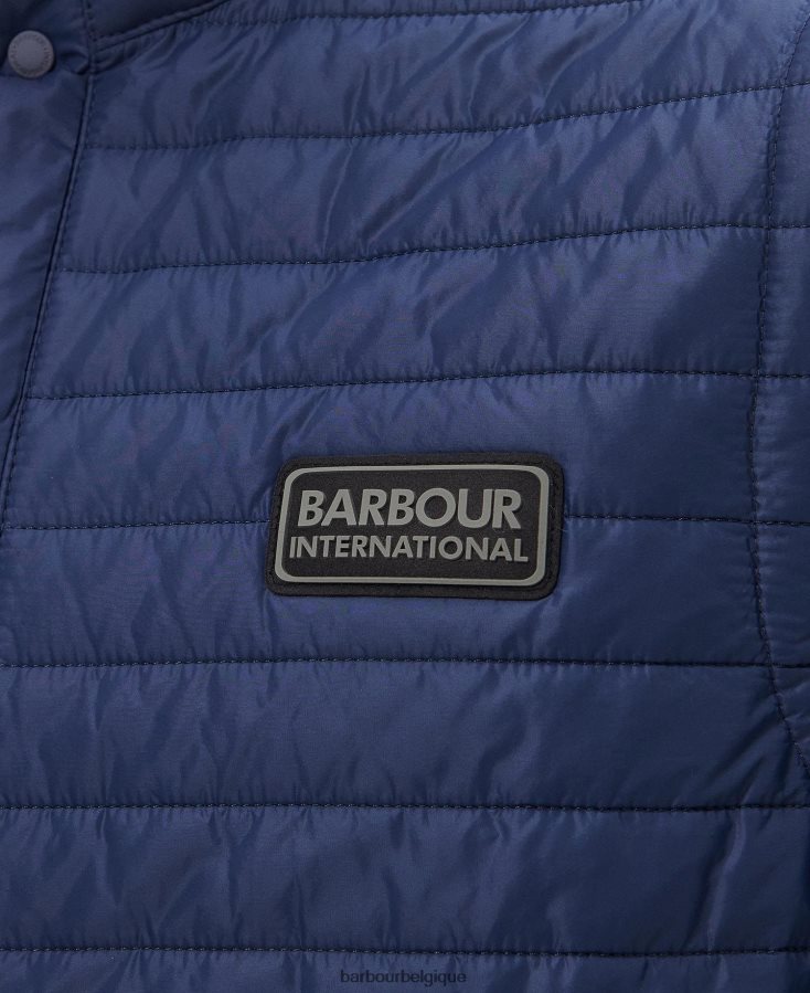 vêtements Barbour gilet belgrave marine oxford Hommes T2L6ZP257