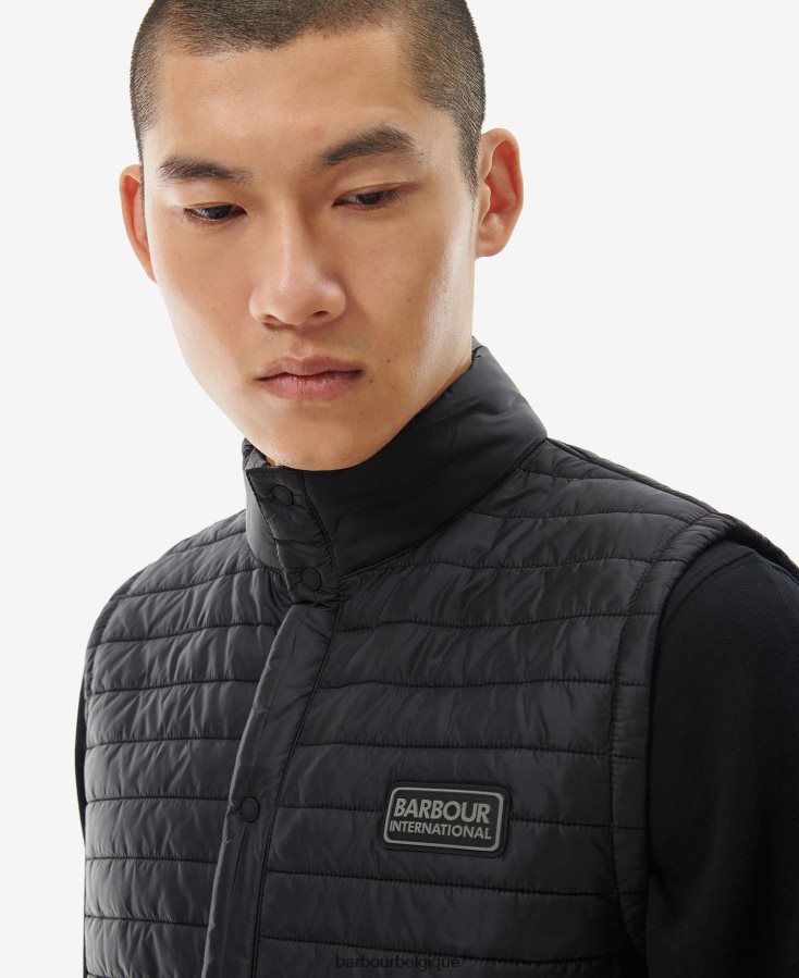 vêtements Barbour gilet belgrave marine oxford Hommes T2L6ZP261