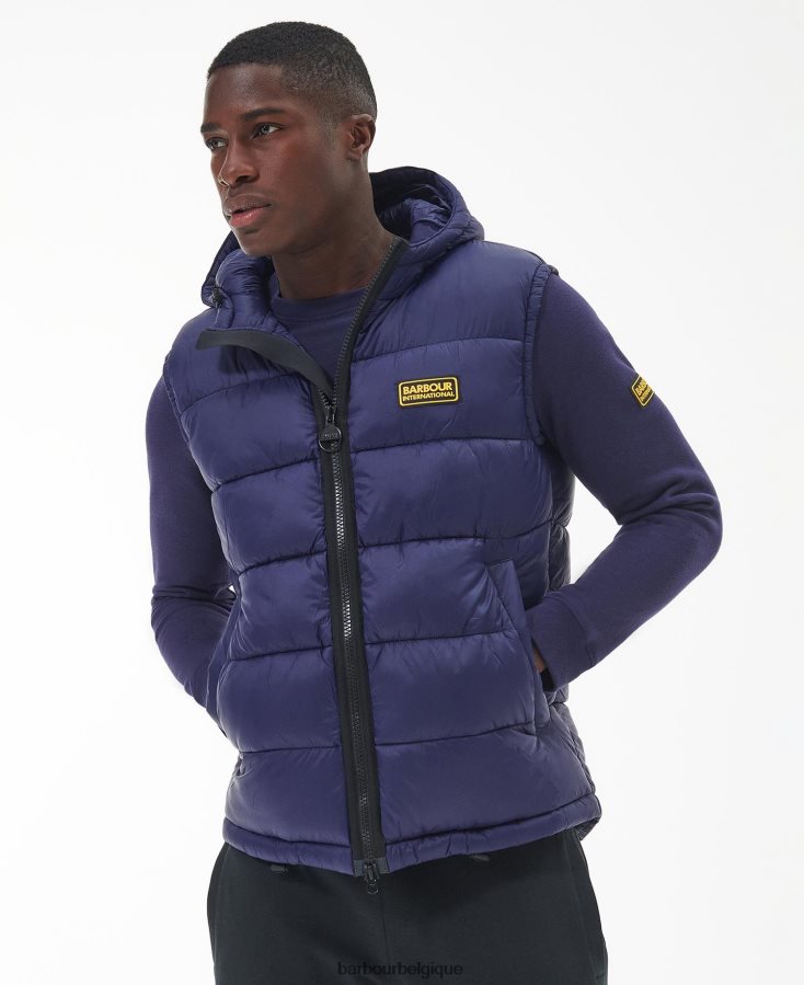 vêtements Barbour gilet bobber encre Hommes T2L6ZP269