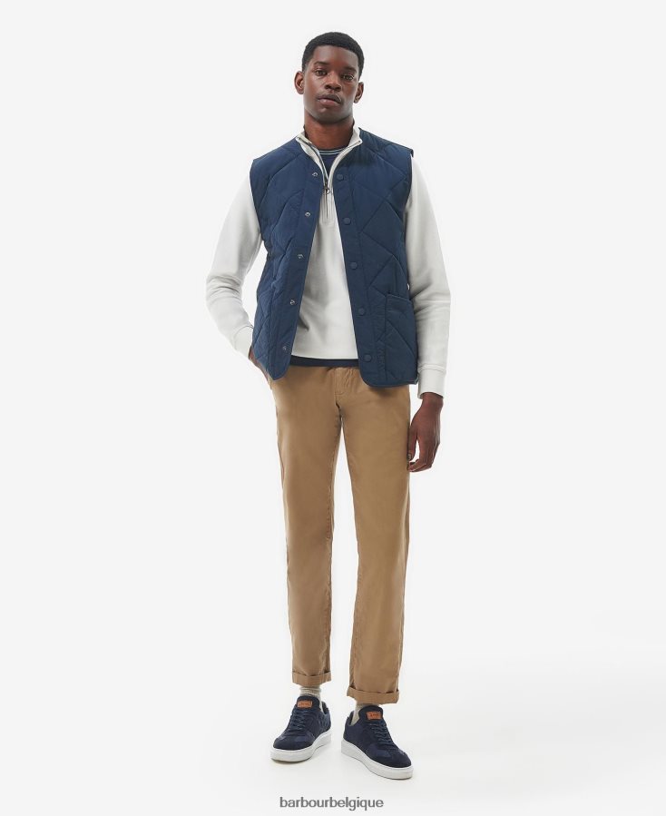 vêtements Barbour gilet brent liddesdale tige de maïs Hommes T2L6ZP229