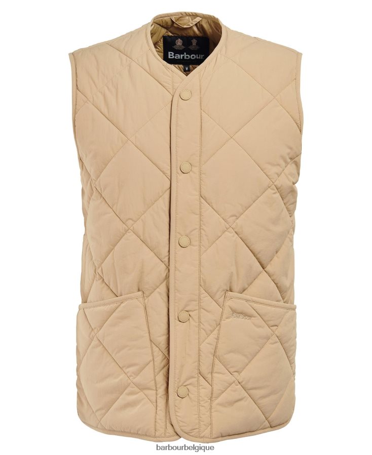 vêtements Barbour gilet brent liddesdale tige de maïs Hommes T2L6ZP249