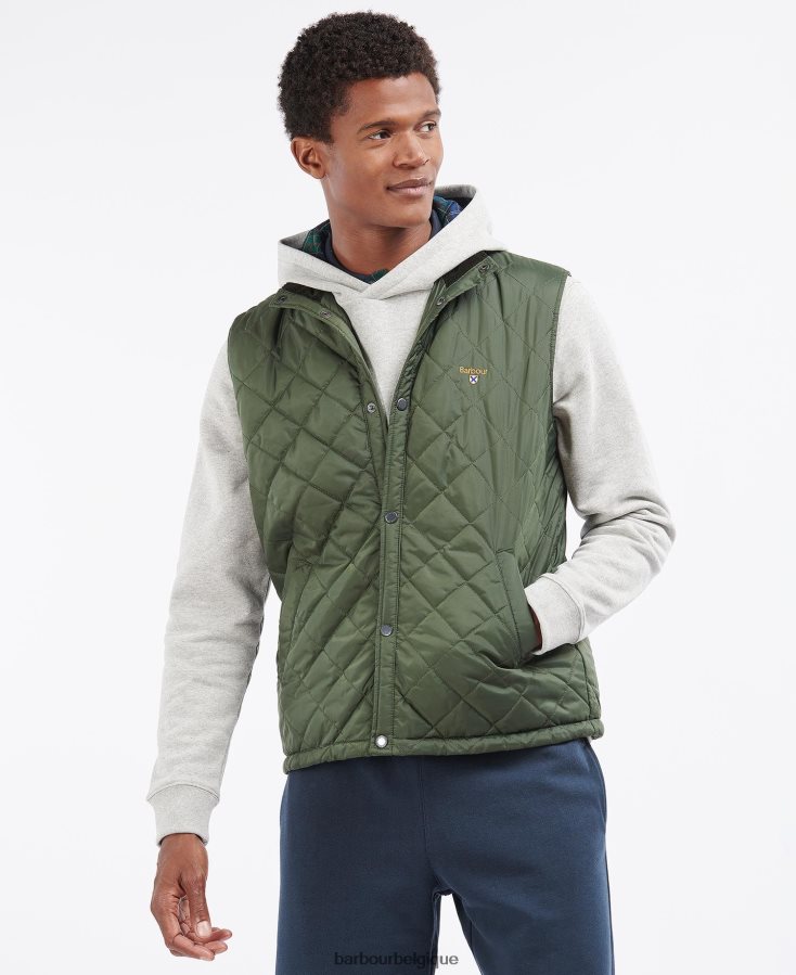 vêtements Barbour gilet à écusson marine Hommes T2L6ZP238