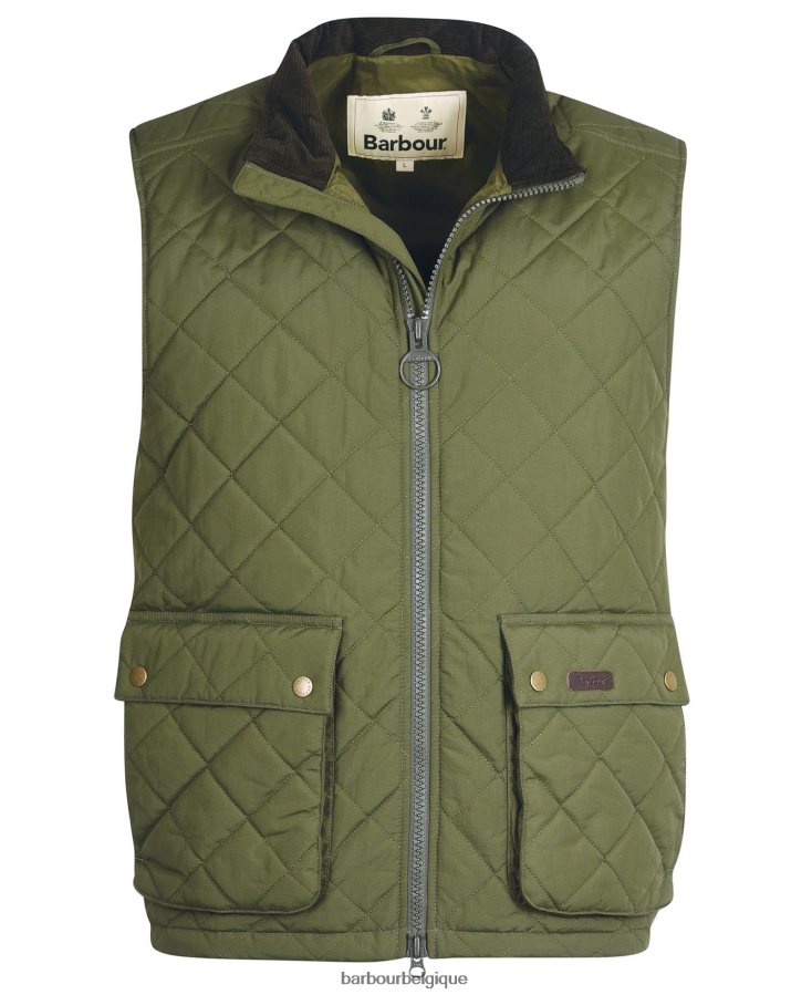 vêtements Barbour gilet en bois de fougère marine Hommes T2L6ZP242