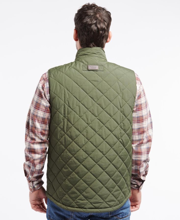vêtements Barbour gilet en bois de fougère marine Hommes T2L6ZP242