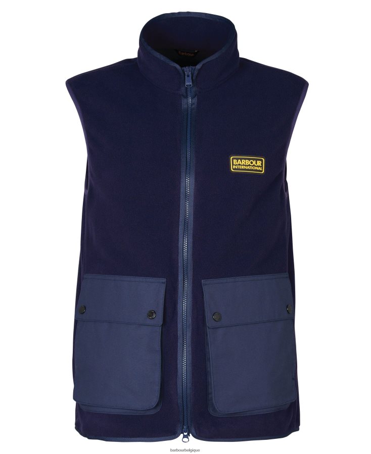 vêtements Barbour gilet en molleton de chêne béton Hommes T2L6ZP263