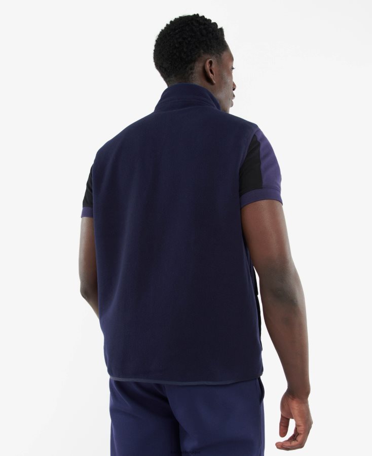 vêtements Barbour gilet en molleton de chêne béton Hommes T2L6ZP263