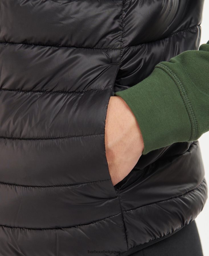 vêtements Barbour gilet en roseau racer noir Hommes T2L6ZP227