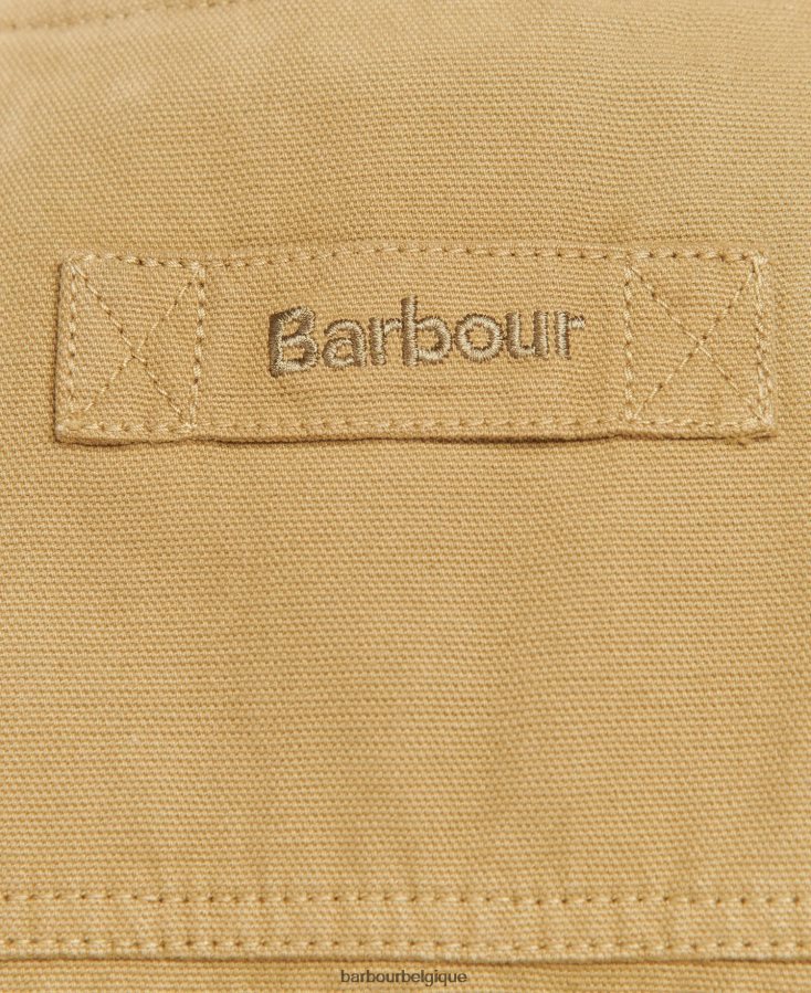 vêtements Barbour gilet en étain marron militaire Hommes T2L6ZP236