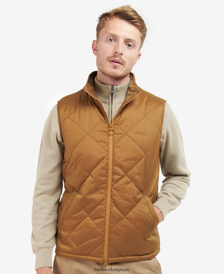 vêtements Barbour gilet finnar marine Hommes T2L6ZP279
