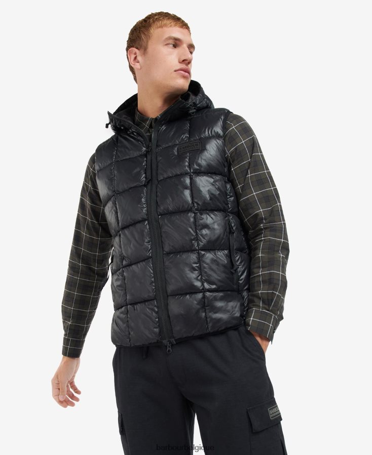 vêtements Barbour gilet highbridge noir classique Hommes T2L6ZP259