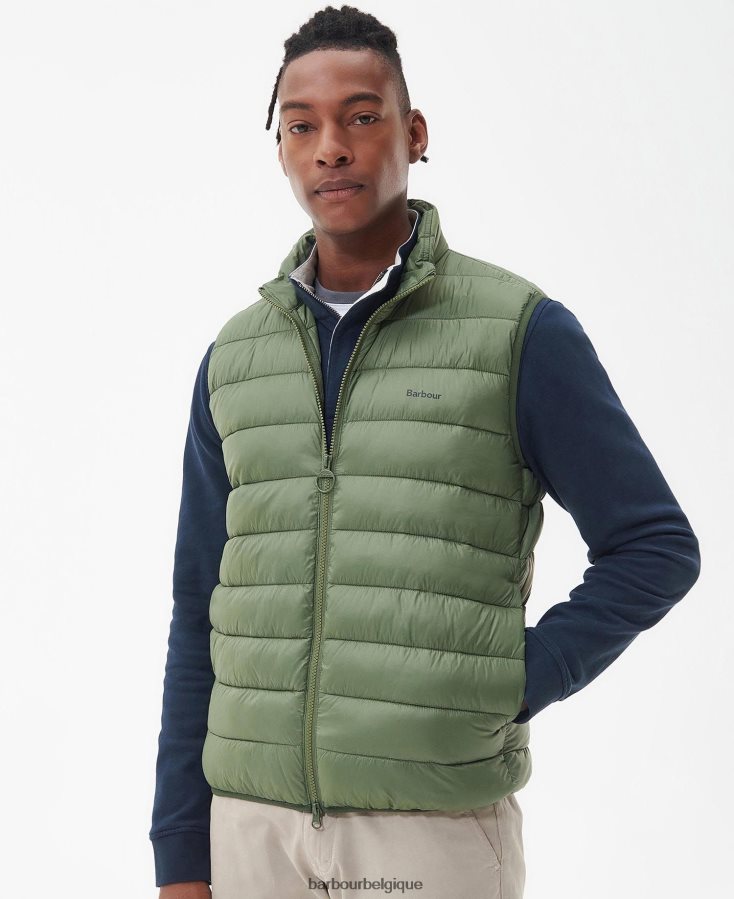 vêtements Barbour gilet matelassé bretby olivine Hommes T2L6ZP245