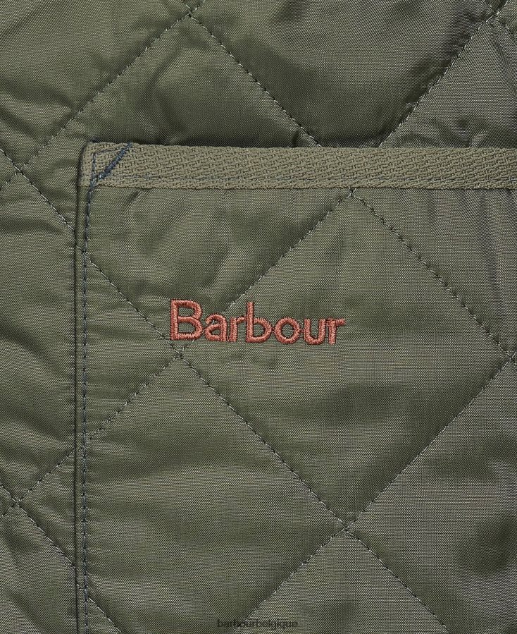 vêtements Barbour gilet matelassé/doublure zippée olive/antique Hommes T2L6ZP2318